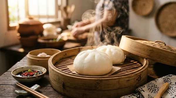 Cách Làm Bánh Bao Tại Nhà: Vỏ Trắng Xốp, Nhân Mọng Nước