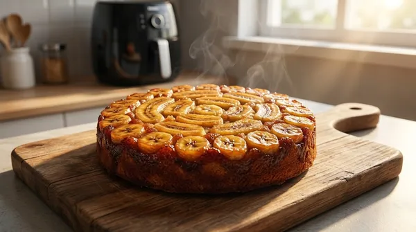 Cách Làm Bánh Chuối Nướng Bằng Nồi Chiên Không Dầu Vàng Ruộm