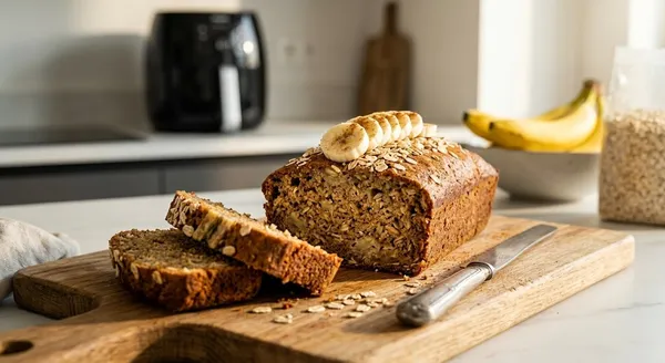 Cách Làm Bánh Chuối Yến Mạch Bằng Nồi Chiên Không Dầu Ngon