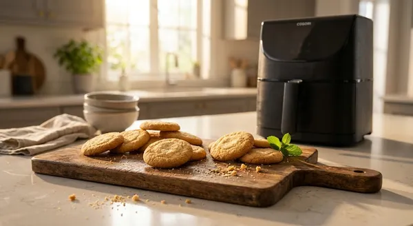 Cách Làm Bánh Quy Bằng Nồi Chiên Không Dầu: Bí Quyết Giòn Tan