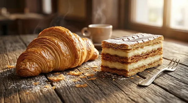 Loại Bánh Nào Được Gọi Là “Bánh Ngàn Lớp”? Bí Mật Pastry Giòn