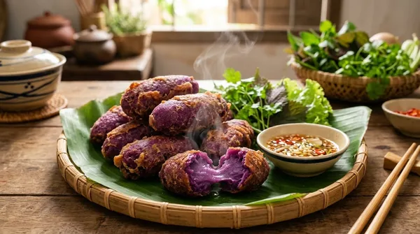 Cách Làm Bánh Khoai Mỡ Chiên Giòn Lâu, Thơm Béo Tại Nhà