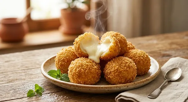 Cách Làm Bánh Sữa Tươi Chiên Giòn Rụm, Béo Ngậy Tại Nhà