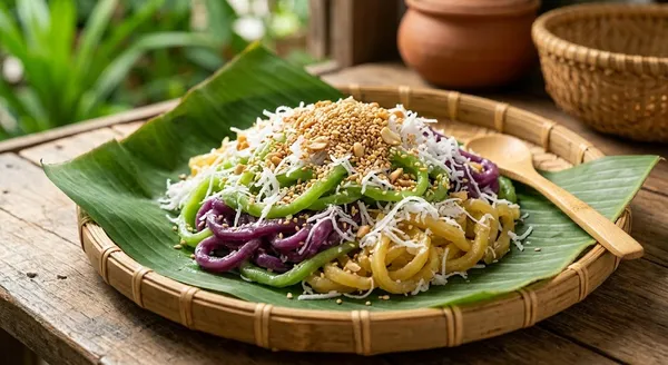 Cách Làm Bánh Tằm Khoai Mì Dẻo Dai, Màu Tự Nhiên Tại Nhà