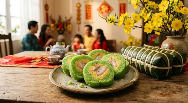Cách Làm Bánh Tét Truyền Thống Xanh Mướt, Dẻo Thơm Đón Tết