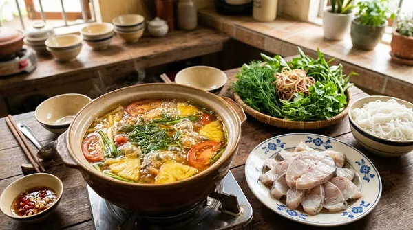 Cách Làm Lẩu Cá Tầm Chua Cay Chuẩn Vị Sapa Ngon, Không Tanh