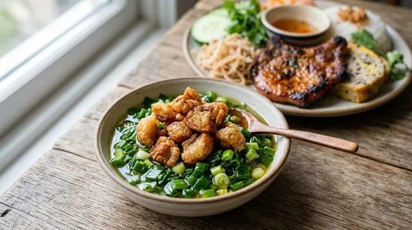 Bí quyết làm mỡ hành xanh mướt, tóp mỡ giòn rụm tại nhà