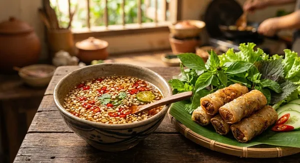 Cách làm nước mắm chua ngọt sánh kẹo, tỏi ớt nổi 100%