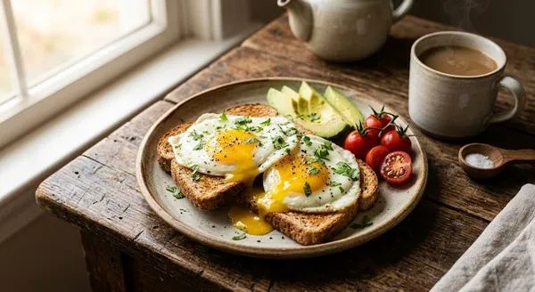 Cách Làm Trứng Ốp La Bánh Mì Nguyên Cám: Bữa Sáng Eat Clean