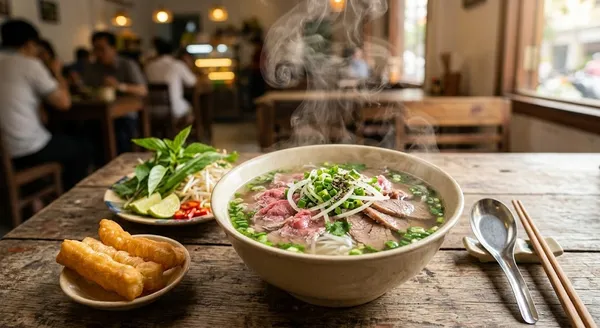 Cách Nấu Phở Bò Gia Truyền: Nước Dùng Trong Vắt, Chuẩn Vị Tiệm