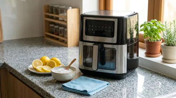 Mẹo vệ sinh nồi chiên không dầu sạch bong, không bong tróc