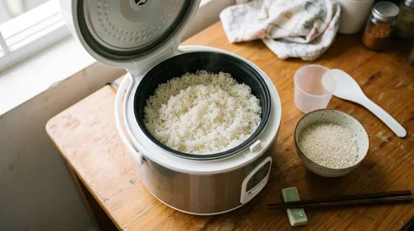 Nấu Cơm Ngon Không Cần Nồi Cơm Điện Xịn — Bí Quyết Tỉ Lệ Gạo Nước Chuẩn