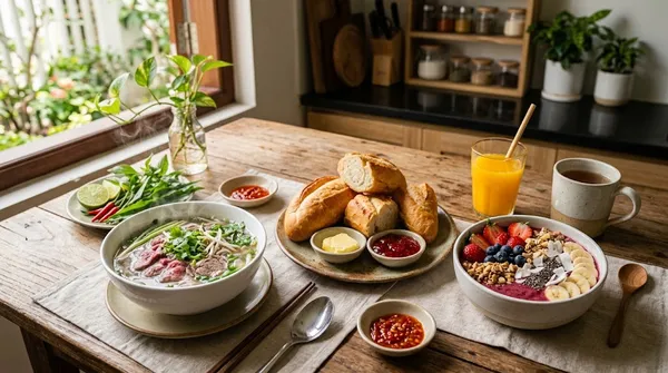 Các món ăn sáng đủ dinh dưỡng: Bí quyết khởi đầu ngày mới